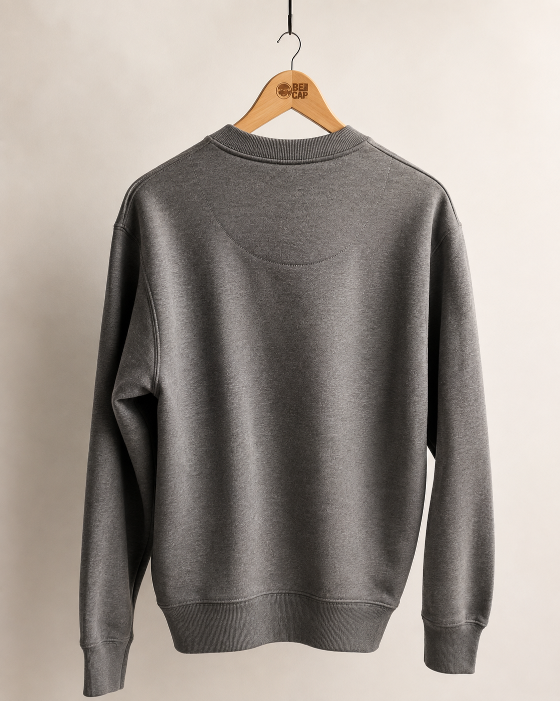 SUDADERA SNOOPY BEIGE/ GRIS