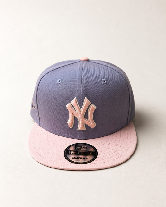 GORRA PLANA NEW YORK MLB PURPLE 9 FIFTY SNAPBACK
