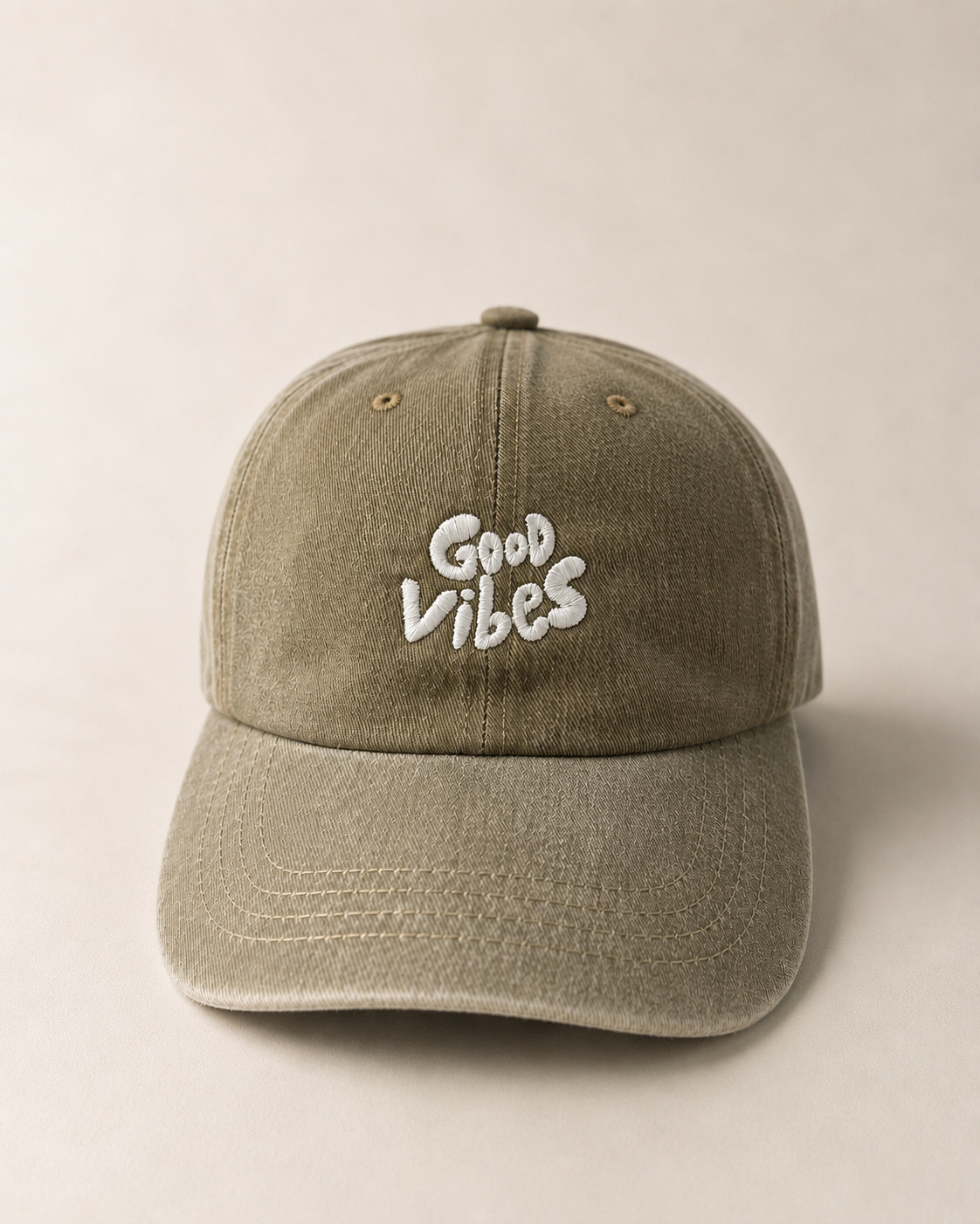 GOOD VIBES ACID WASH. VERDE/ OLIVO/ AZUL
