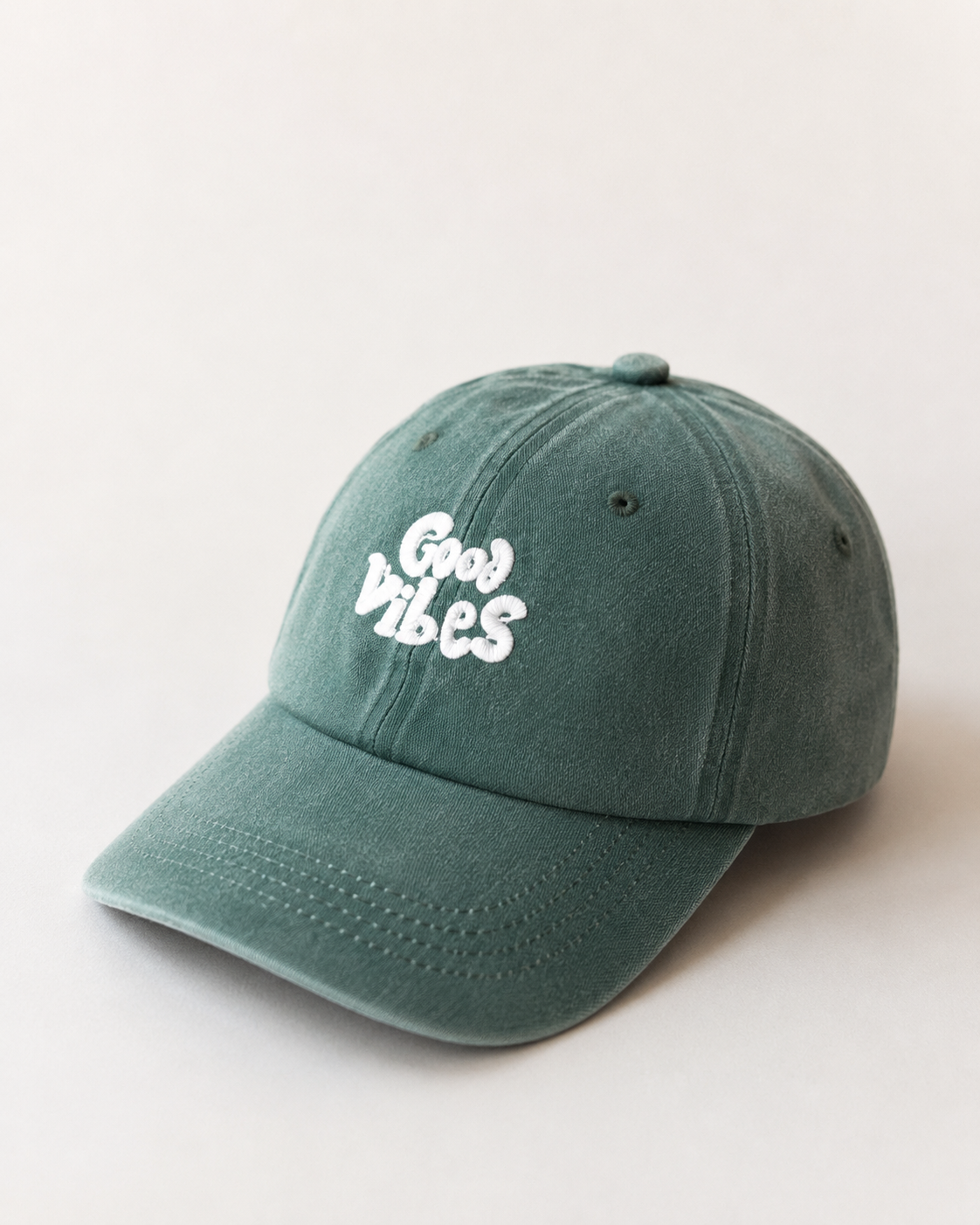 GOOD VIBES ACID WASH. VERDE/ OLIVO/ AZUL