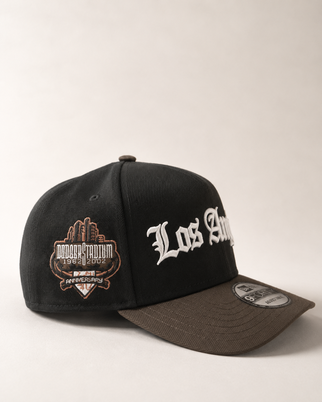 NEW ERA DODGERS 40TH ANNIVERSARY WALNUT TWO TONE
