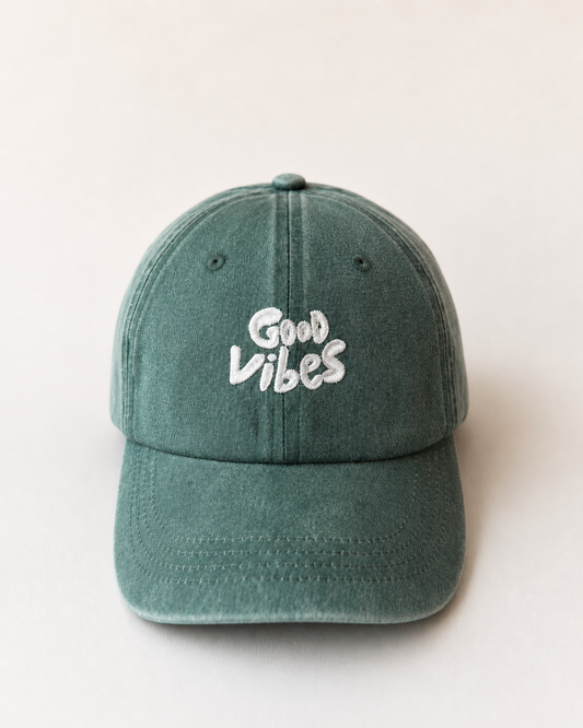 GOOD VIBES ACID WASH. VERDE/ OLIVO/ AZUL