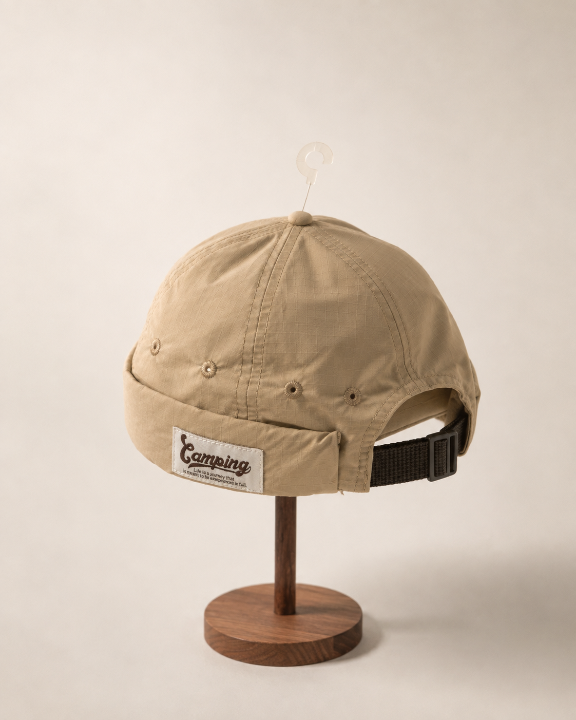 BRIMLESSS CAMPING NAVY/ LONA