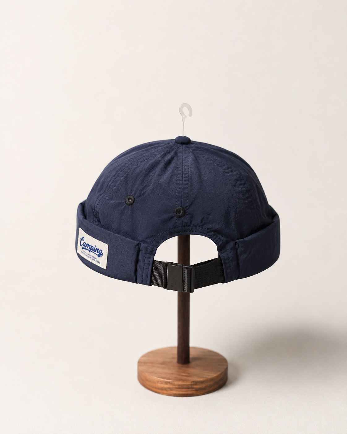 BRIMLESSS CAMPING NAVY/ LONA