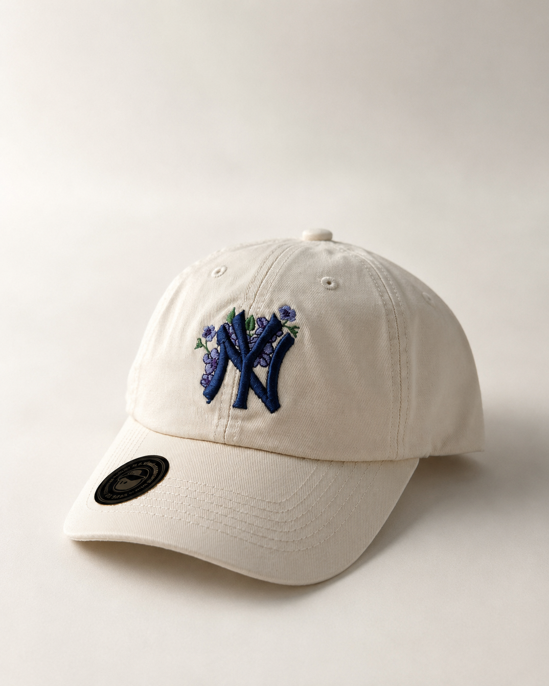 YANKEES ALGODÓN/ FLOR LILA
